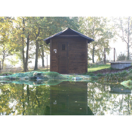 Venkovní sauna Ampere 250x210cm