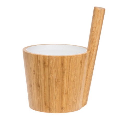 Rento vědro bambus s bílou vložkou
