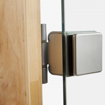 Dvere do sauny Limited celoskleněné bronz