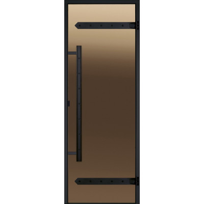 Dvere Harvia legiend bronz do sauny saunové dvere