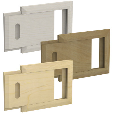 Sentiotec posuvné odvetranie do sauny šupátko lipa