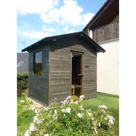 Venkovní sauna Ampere 250x210