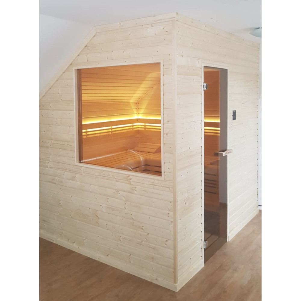 Ampere domácí sauna 220x180cm