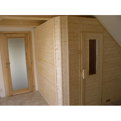 Ampere fínska sauna 220x180cm