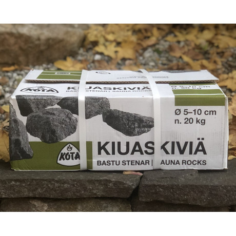 Lávové kameny do sauny Narvi 5-10 cm