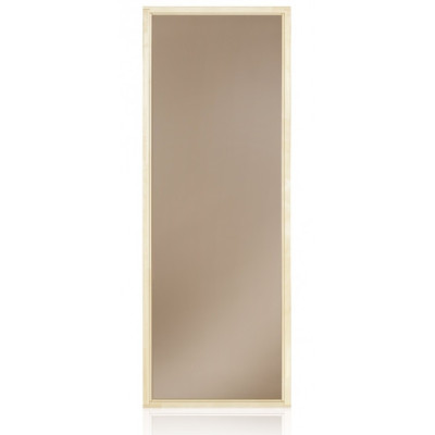 Andres okno do sauny 480x890mm bronz borovica