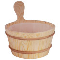 Sentiotec drevené vedro do sauny 3L borovica s plastovou vložkou