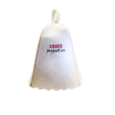 Saunovacia čiapka s logom