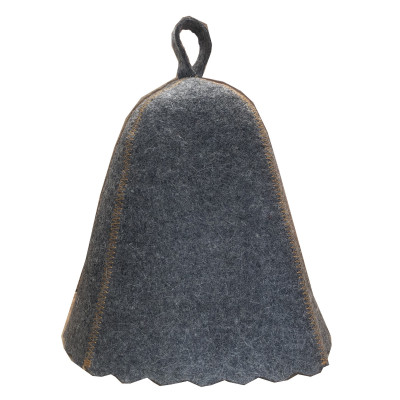 Čepice do sauny, šedá plsť