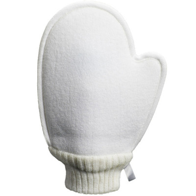 Rukavica do sauny s úpletom, bavlna - froté