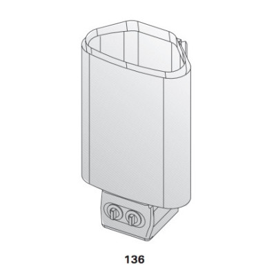Sentiotec 3,6KW black s regulací