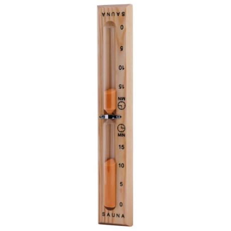 Sentiotec přesýpací hodiny do sauny, borovice