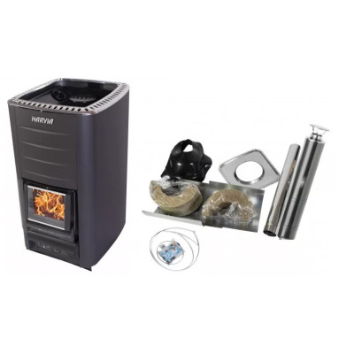 Set Harvia M2, Harvia komín celý set s pecí