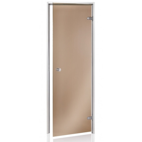 Dveře do parní sauny 7x20 bronz