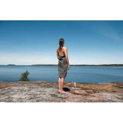 Rento osuška do sauny Kenno 90x180cm hnědá ilustrace