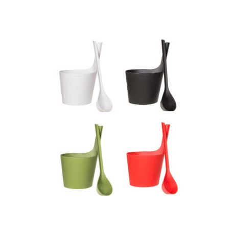 Rento vědro s naběračkou do sauny Pisara