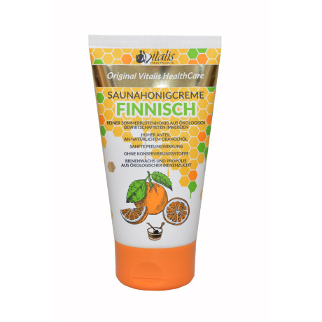 Medový peelingový krém pomeranč