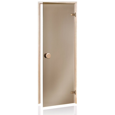 Saunové dveře Raiser bronz