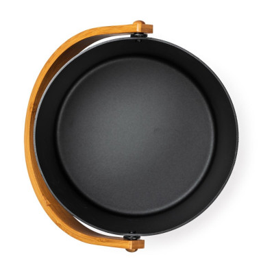 Vedro do sauny čierne Narvi 6,5L