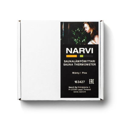 Teploměr do sauny Narvi borovice