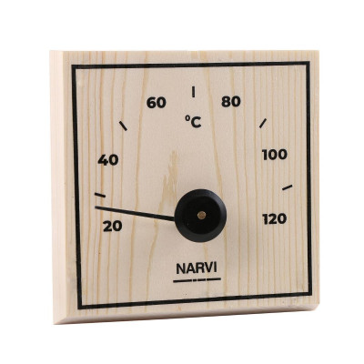 Teploměr do sauny Narvi borovice