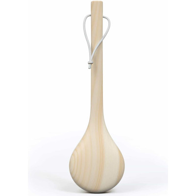 Sentiotec naběračka na vodu do sauny 36cm dřevo