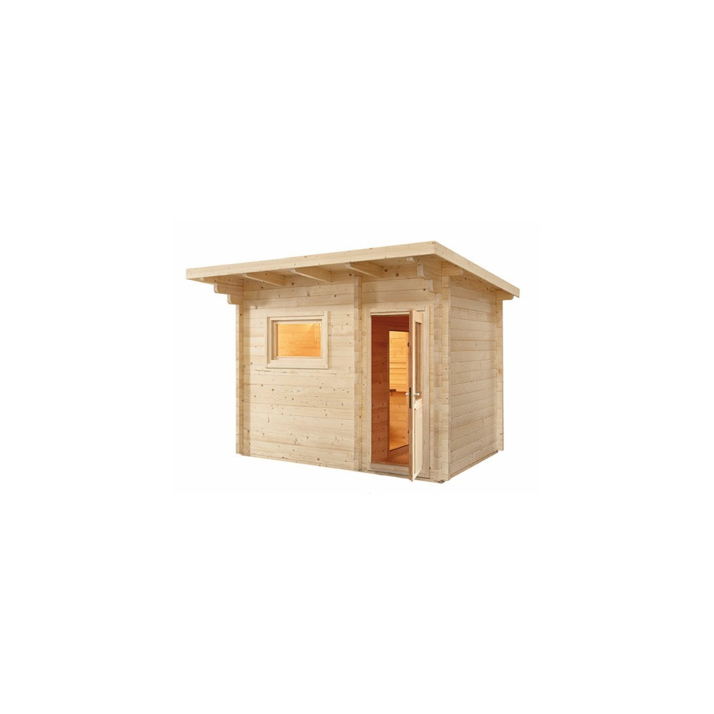 Venkovní sauna Lava 3410x2300x2700