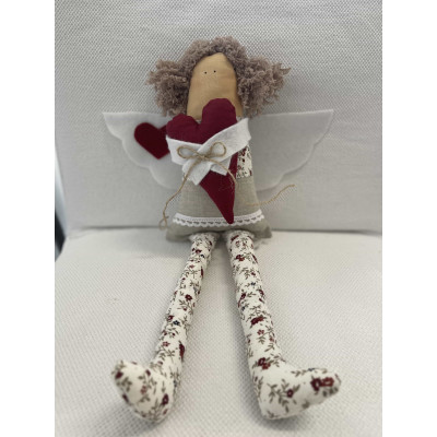 Ručně vyráběné andělky oranžová