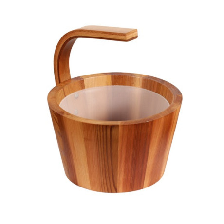 Sentiotec dřevěné vědro do sauny 4L červený cedr