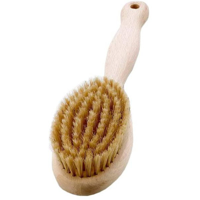 Celodrevený kefa sauna s rukoväťou závesný do sauny