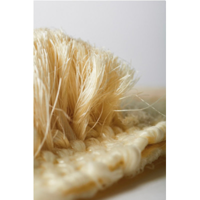 Masážní žíňka do sauny velká sisal se štětinkami