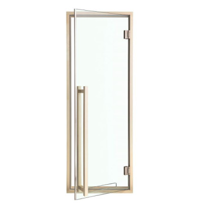 Andres dvere do sauny Modern číre 7x19 osika