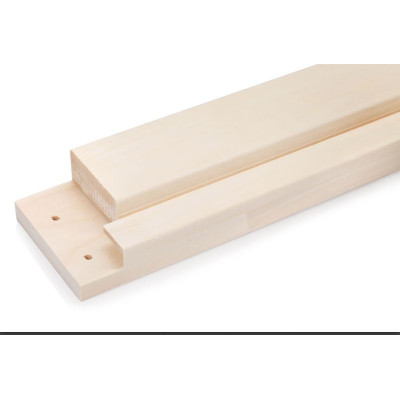 Andres dvere do sauny Modern číre 7x20 osika