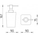 Dávkovač tekutého mýdla, pumpička plast EL 3031-35