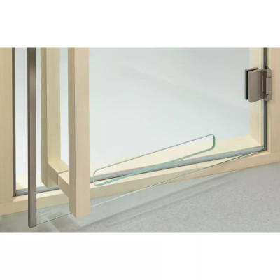 Andres dvere do sauny Modern 7x20 bronz osika