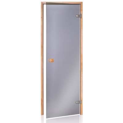 Dveře do saun y Scan 7x19 osika grey