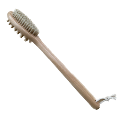 Oboustranný masážní kartáč s rukojetí