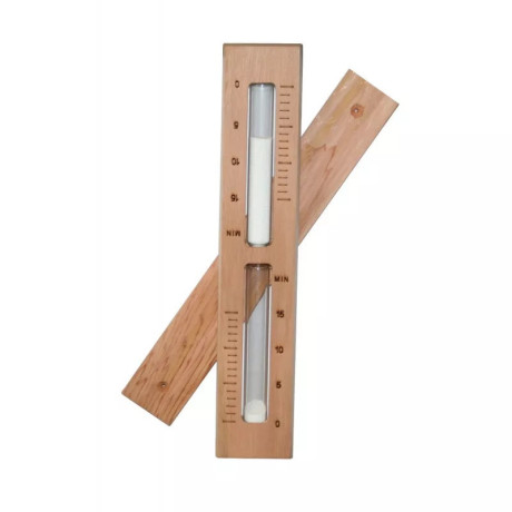 Sentiotec přesýpací hodiny cedr s bílým pískem