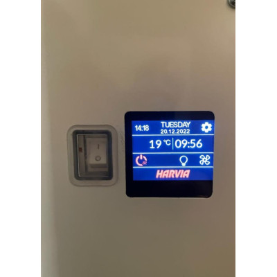 Harvia regulácia C400VKK displej