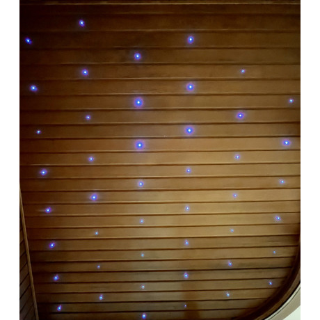 Hvězdné nebe osvětlení do sauny