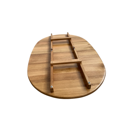 Luxusné veko k dubovej kadi s dĺžkou 120cm