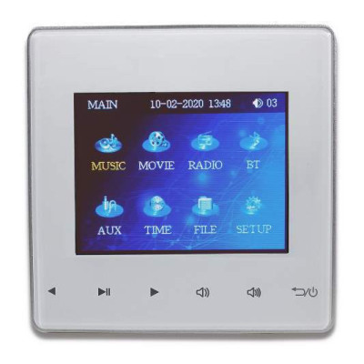 BS Acoustic stenový MP3 prehrávač so zosilňovačom