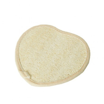 Mycí žínka ve tvaru srdce do sauny