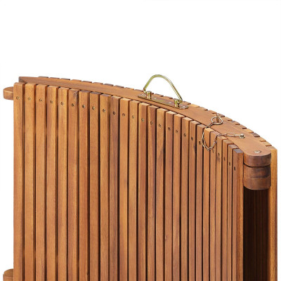 Lehátko Anitta, akáciové dřevo, skladací