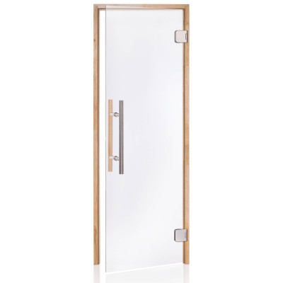 Andres dvere do sauny  Premium číre 7x20 jelša