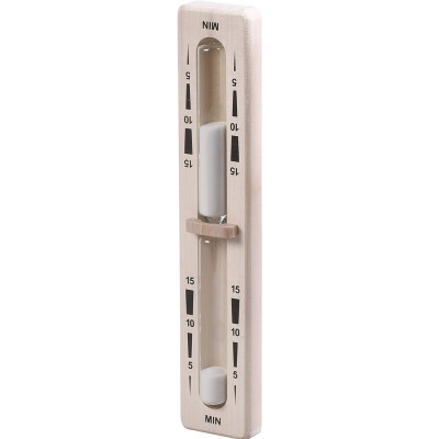 Přesýpací hodiny do sauny bílý písek