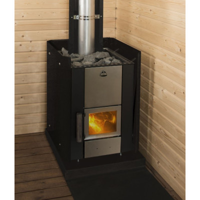 Narvi, ochranný štít pod kamna 550x450mm černý