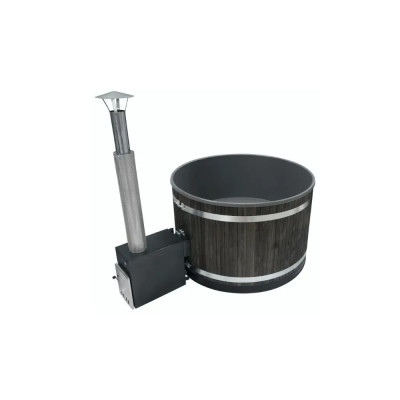 Kúpací sud Kirami Cello 170 cm s čističkou MF250 a pecou