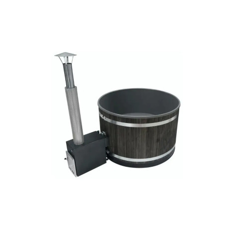 Kúpací sud Kirami Cello 170 cm s čističkou MF250 a pecou