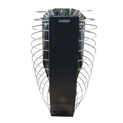 Harvia Spirit SP90XW 9,0 kW WiFi čierna pohľad spredu